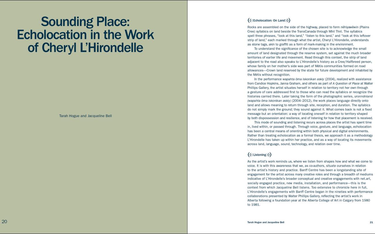 Book interior