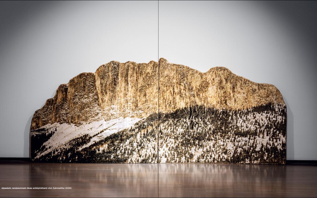 Artwork of a mountain