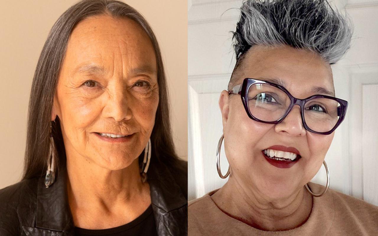 Tantoo Cardinal and January Rogers
