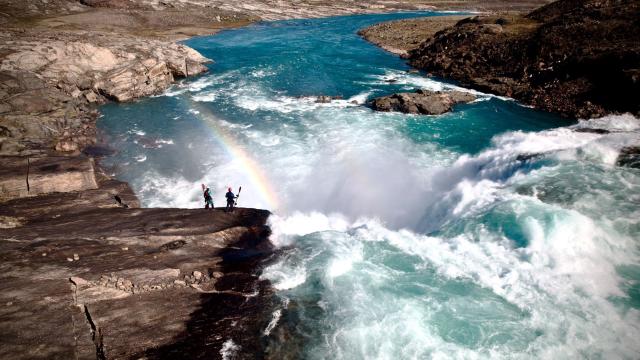 From the film A Baffin Vacation: Love on Ice, photo by Eric Boomer