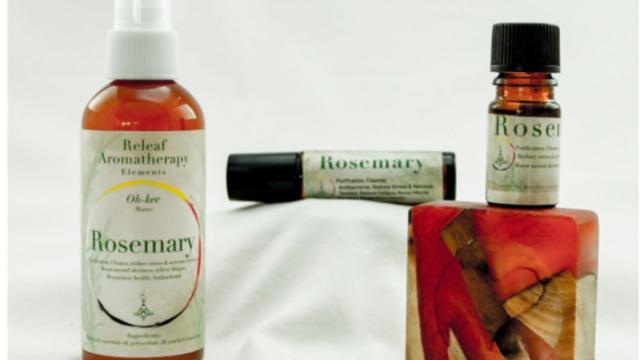 Collection of self care items