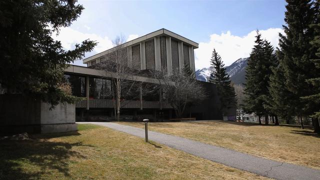 Photo of Eric Harvie Theatre building exterior.