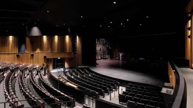 Balcony view of Jenny Belzberg Theatre