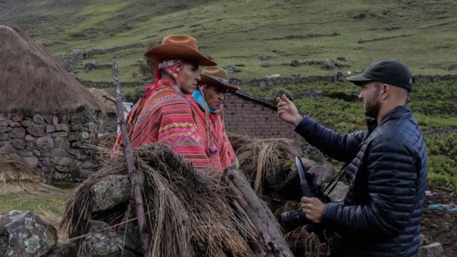 Eric Ebner, image from the film Opening the Earth: The Potato King