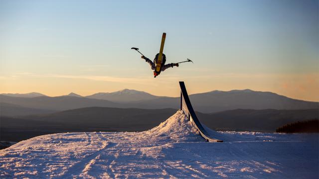 From the film Full Circle, Winter Park Backflip Rail, Trevor Kennison