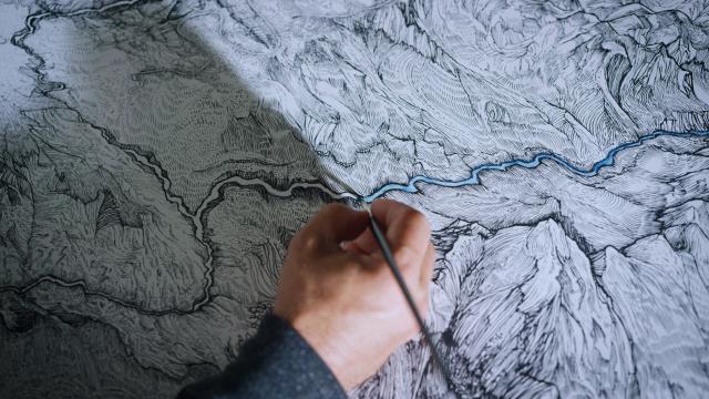 From the film Like a River