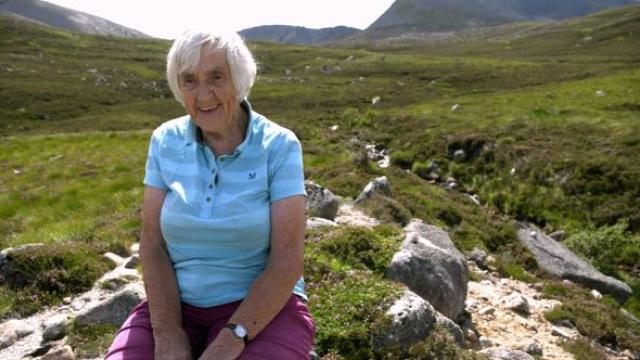 Image from the film Myrtle Simpson: A Life On Ice