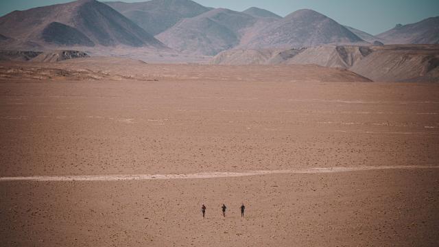 Image from the film Running the Roof