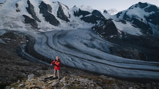 From the film Saving Glaciers, photo by Ciril Jazbec