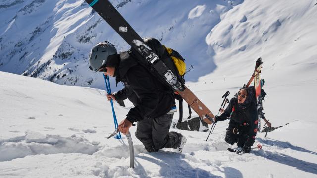 Slides on the Mountain