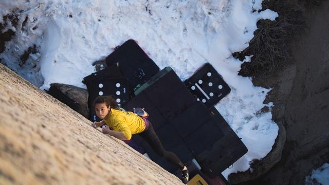 Image from the film REEL ROCK 14: The High Road