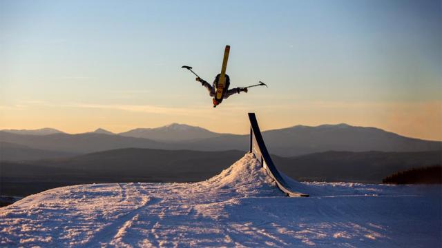 Full Circle Winter Park Backflip Rail Trevor Kennison