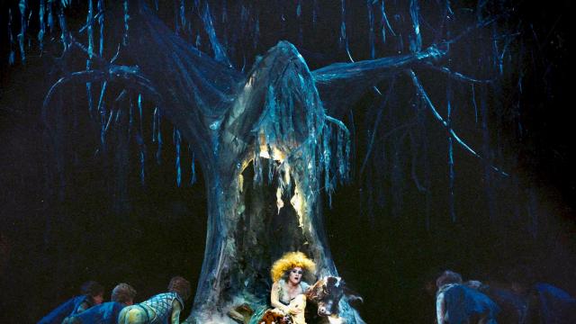 In 1984, William Shakespeare’s A Midsummer Night’s Dream reawakened on our Eric Harvie Theatre stage with a twist. The production was adapted by English composer and conductor Benjamin Britten as an opera in three acts, bringing a new dimension to this El