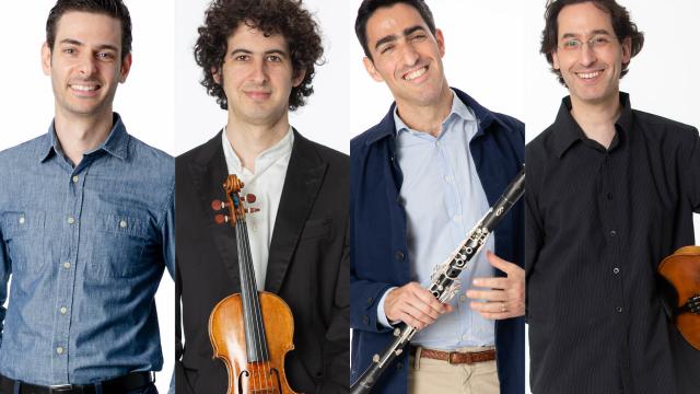 from left: Assaff Weisman, Itamar Zorman, Guy Ben-Ziony, Tibi Cziger