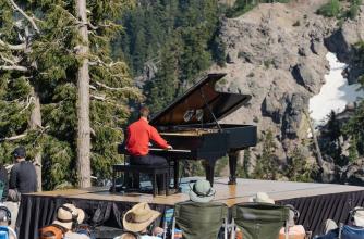 IN A LANDSCAPE: Classical Music in the Wild™, Crater Lake, photo by Arthur Hitchcock