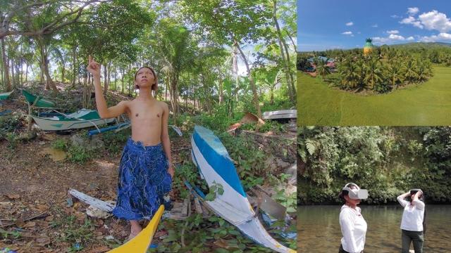 From Piña, Why is the Sky Blue? Stephanie Comilang and Simon Speiser, production stills 2020