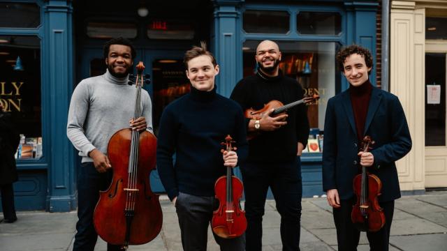 Isidore String Quartet, photo by Jiyang Chen