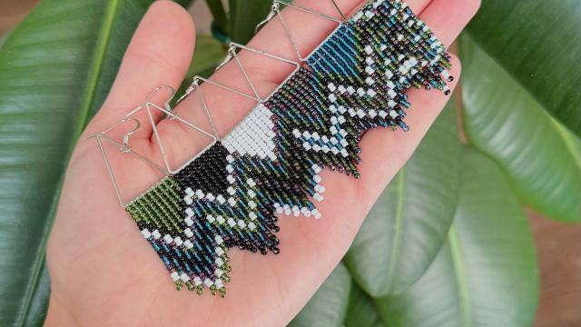 Beaded earrings