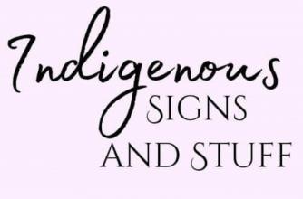 Indigenous Signs and Stuff logo