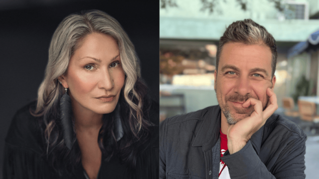 Jules Koostachin, photo by Karolina Turek. Shane Belcourt, photo by Jules Koostachin.