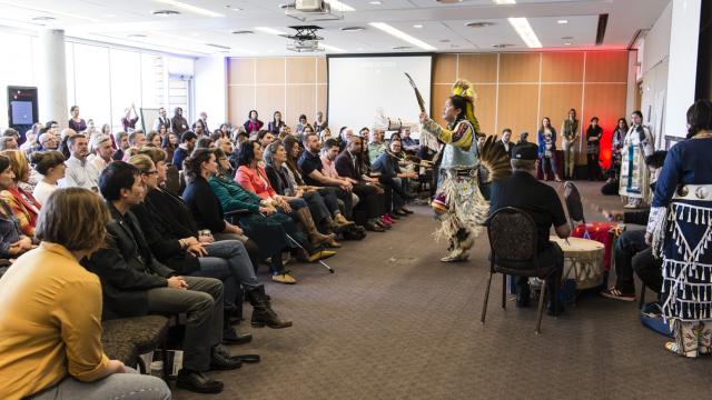 Eya-Hey Nakoda perform at Hope Decoded