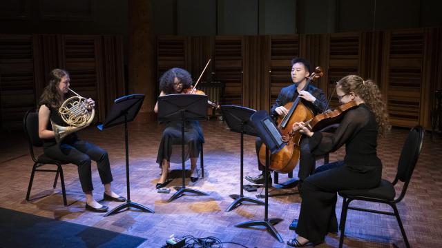 Interplay Chamber Music Concert, 2025, photo by Abigaile Edwards.