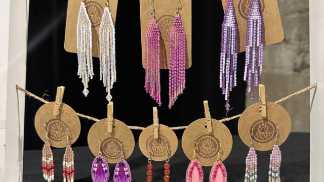 Selection of Beaded Earrings by Warisose 