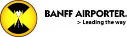 Logo for Banff Airporter shuttle. 