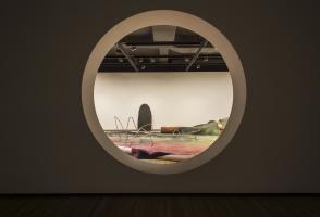 Installation view of 'No Visible Horizon', Walter Phillips Gallery, Banff Centre for Arts and Creativity. Photo Rita Taylor