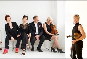 Eybler Quartet with Patricia Ahern. Image by Sian Richards photography