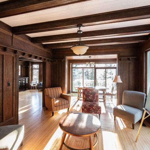 Seating Area in Painter House