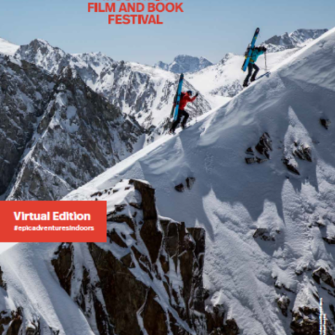 2020 Banff Centre Mountain Film and Book Festival Poster, Christian Pondella