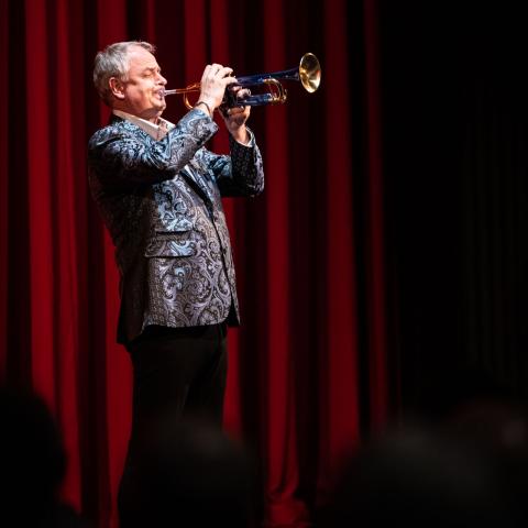 Jens Lindeman Plays Trumpet