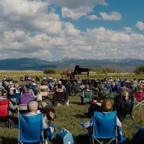 IN A LANDSCAPE: Classical Music in the Wild™, Fox Creek Ranch, photo by Arthur Hitchcock