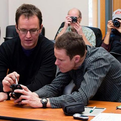 Employee's attending a photography Learn at Lunch 