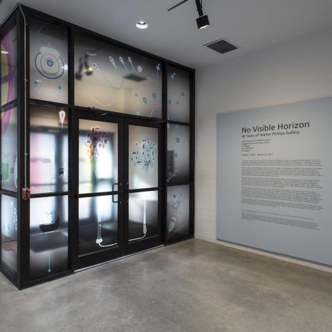 Amy Malbeuf, Installation view of “Thoughts” (2016). Commissioned by Walter Phillips Gallery, Banff Centre for Arts and Creativity.  Photo by Rita Taylor