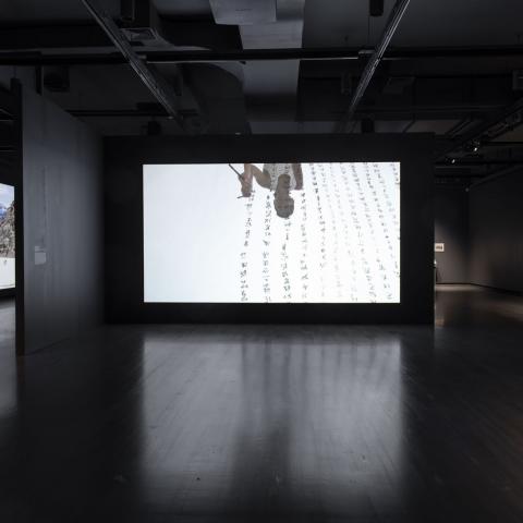 Image from the exhibition "In the Present Moment" at Walter Phillips Gallery