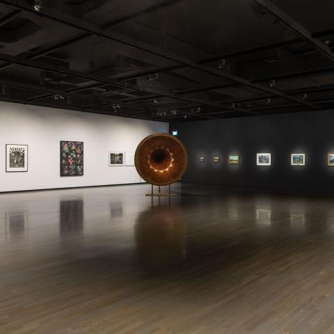 Image from the exhibition The Shape of an Echo at Walter Philips Gallery