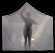 Figure in a tent