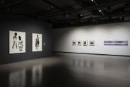 Installation view of Facing Photographs, Walter Phillips Gallery