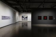 Installation view of Facing Photographs, Walter Phillips Gallery