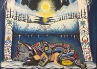 Painting of While Mother Earth Sleeps