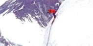 From the film The Man Who Skied Down Everest (1976)