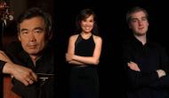 Headshots of Sung-Won Yang, Patricia Shih, Nikita Pogrebnoy