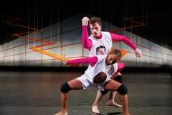 Dancers performing on stage