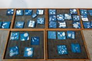 Blue artworks 
