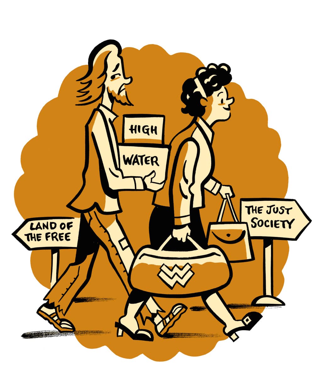 Peggy Burns and Tom Devlin
